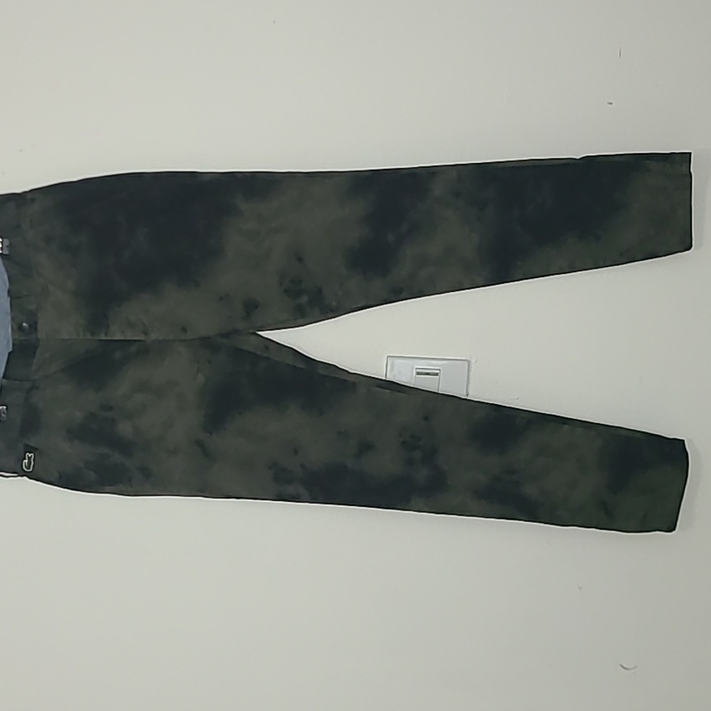 Lacoste L!VE 30 x 30 green and black Chino Pants
